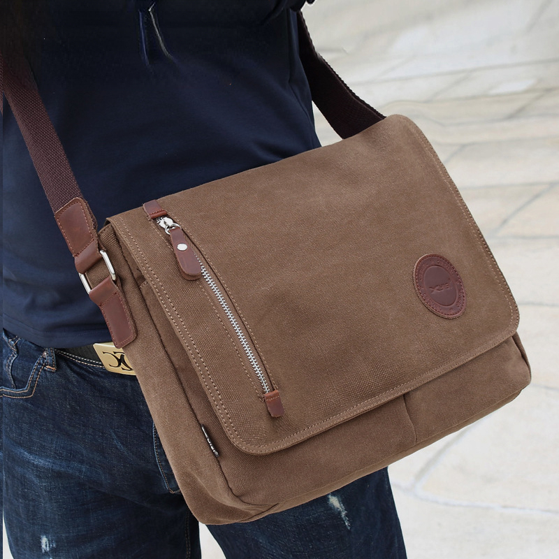 Canvas Backpack Casual - Sac à bandoulière en toile de