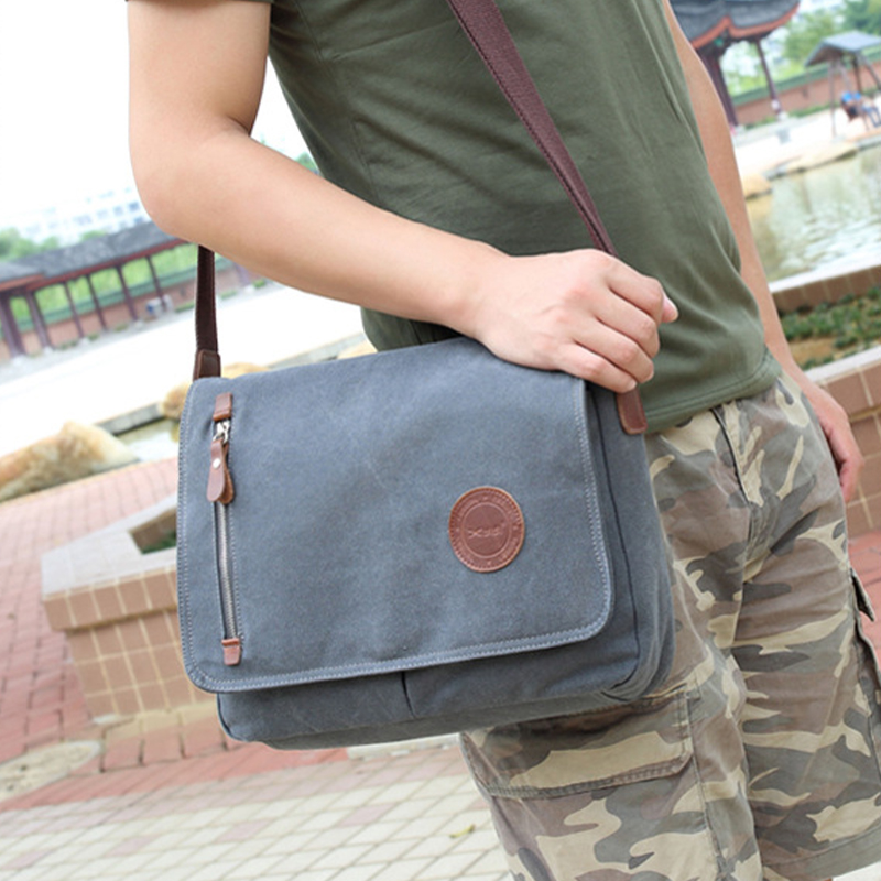 Sac à bandoulière en toile de  - Canvas Backpack Casual avis et prix